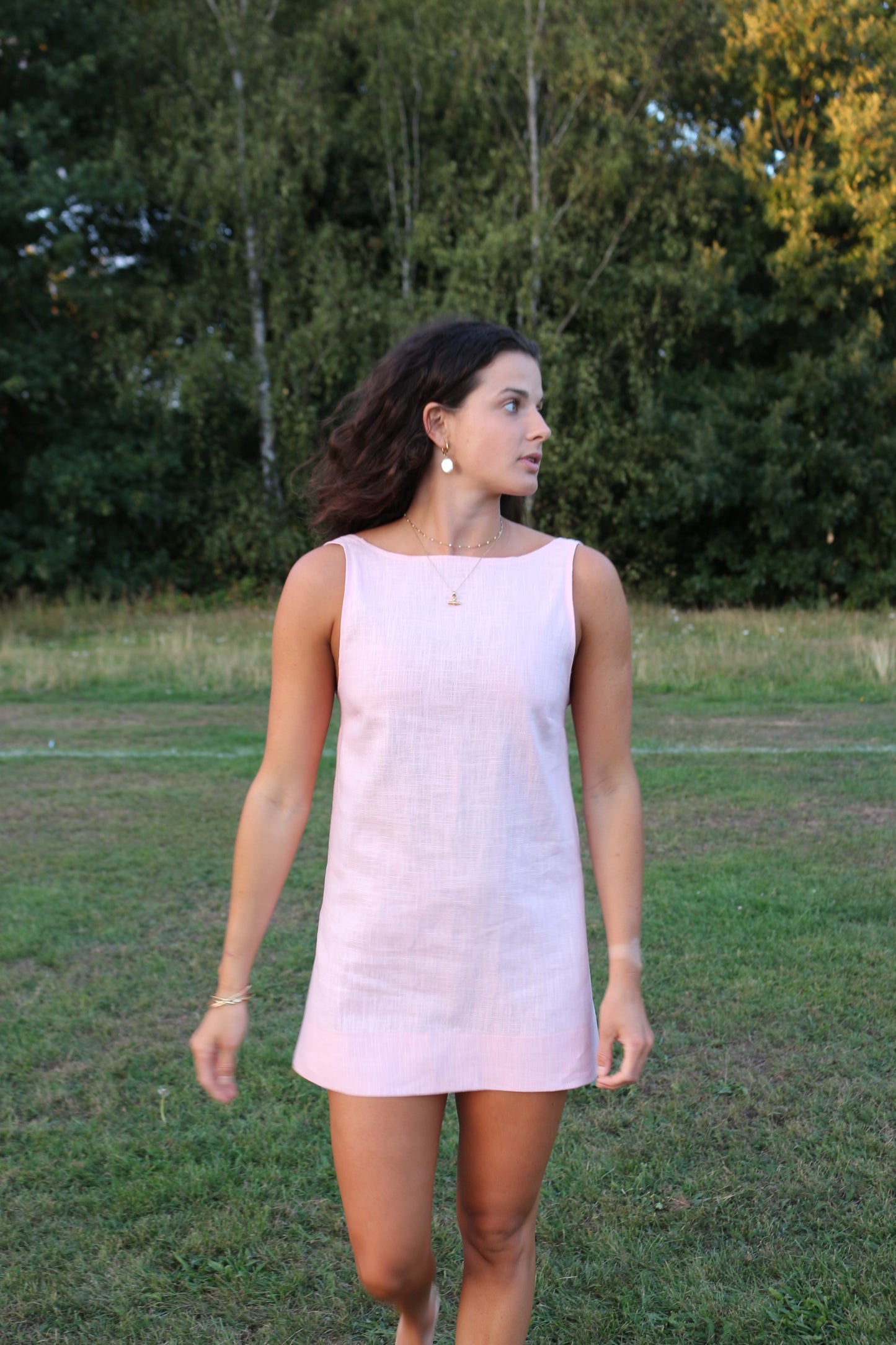 Baby Pink Sassy Dress