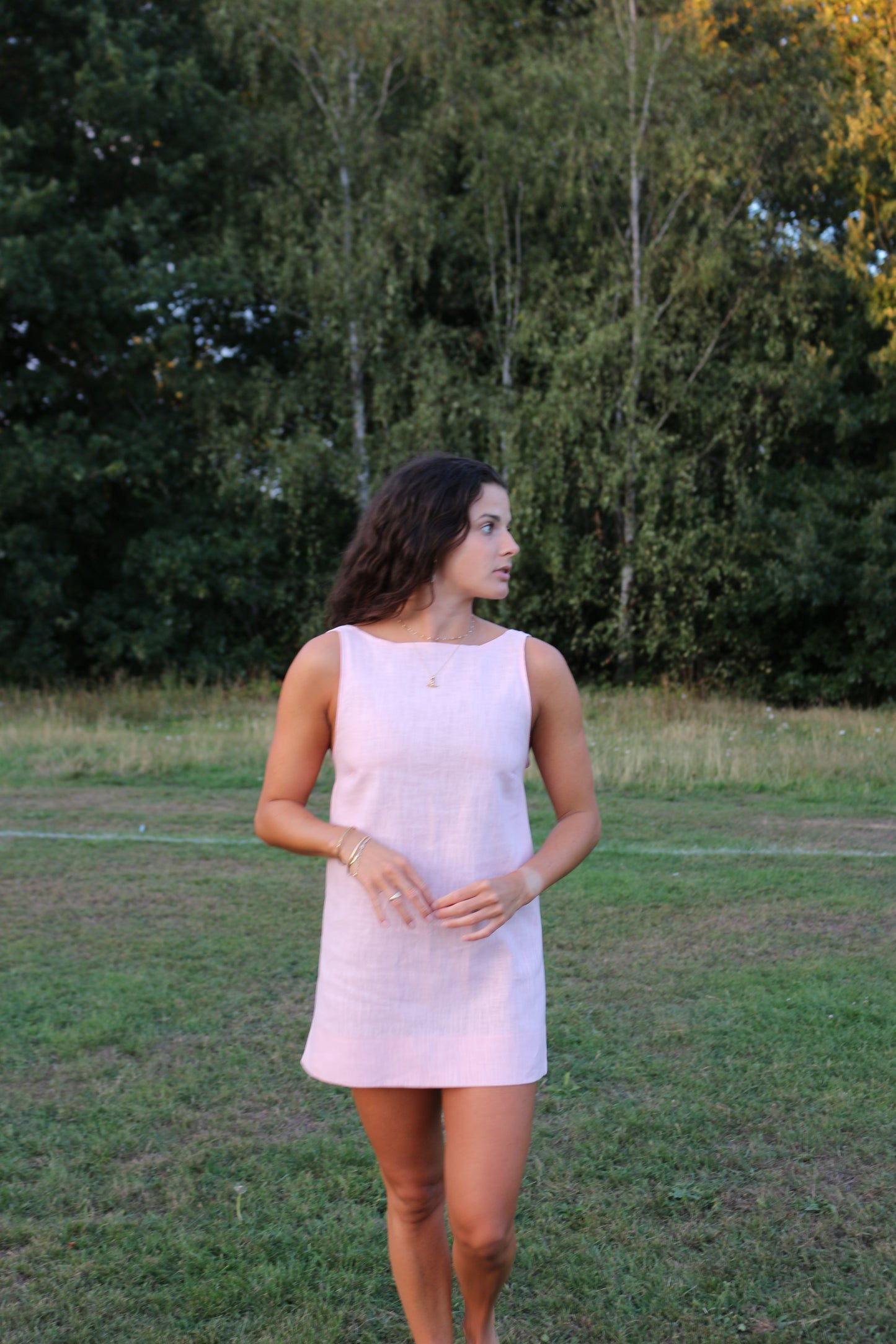 Baby Pink Sassy Dress