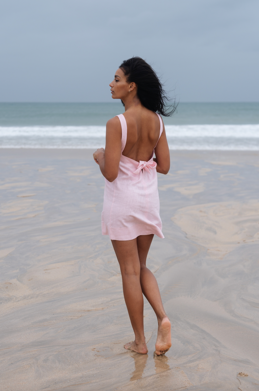 Baby Pink Sassy Dress