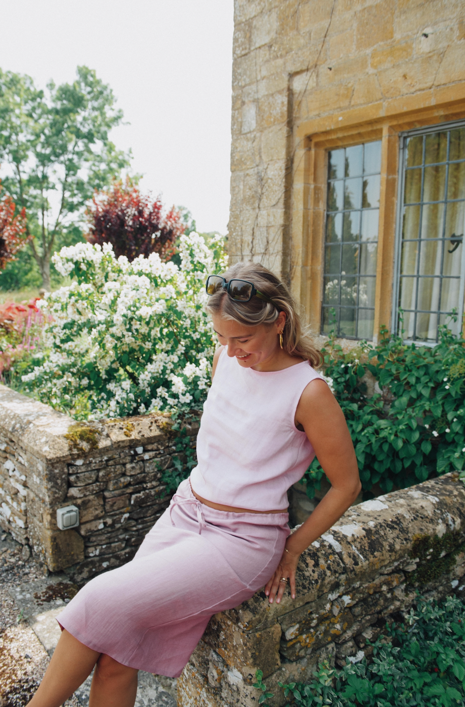 Kayla Skirt, Bubblegum Pink