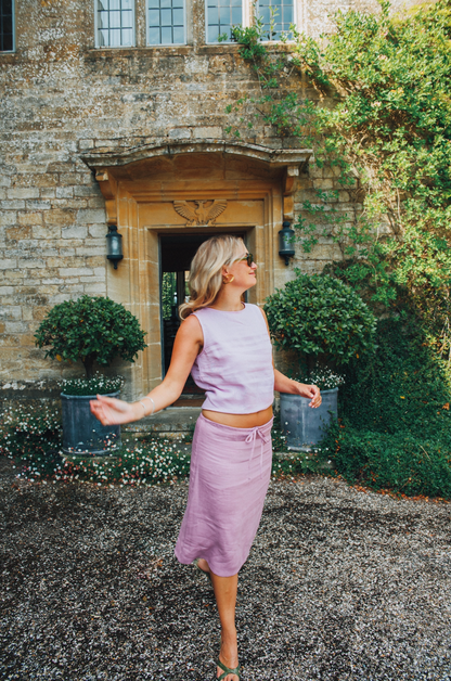 Kayla Skirt, Bubblegum Pink