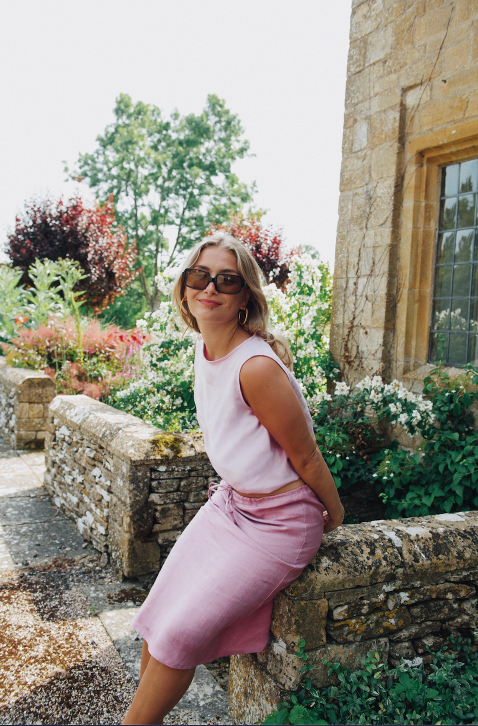 Kayla Skirt, Bubblegum Pink