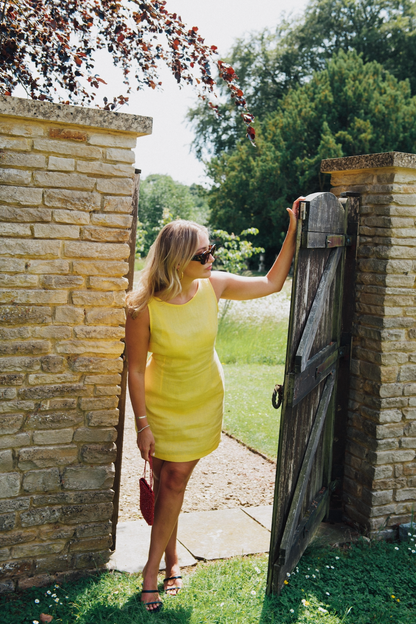 Larny Dress, Faded Sun